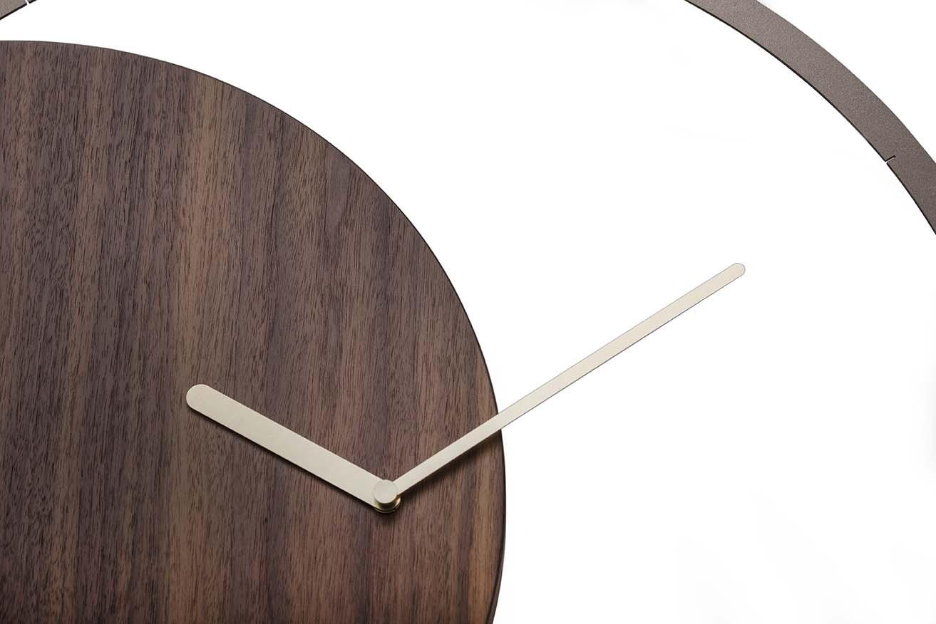 Wall-mounted wooden clock | Circle by Tonin Casa