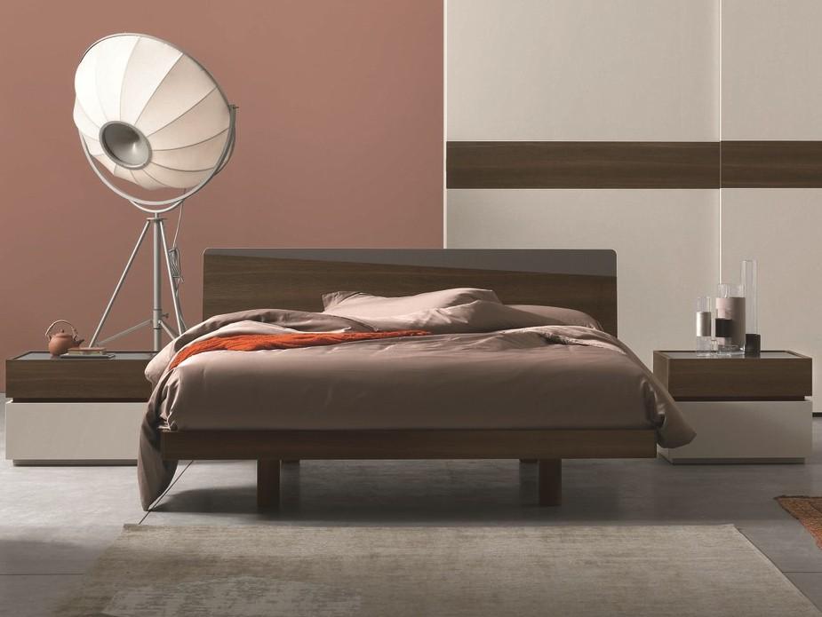 Oak double bed | Charlie by Tomasella