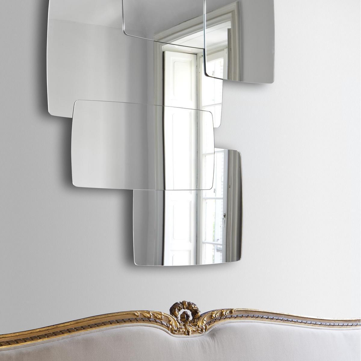 Wall-mounted hall mirror | Biscuit by Ligne Roset