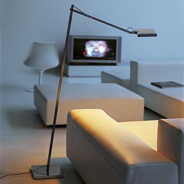 Adjustable floor lamp | Kelvin Led F by Flos