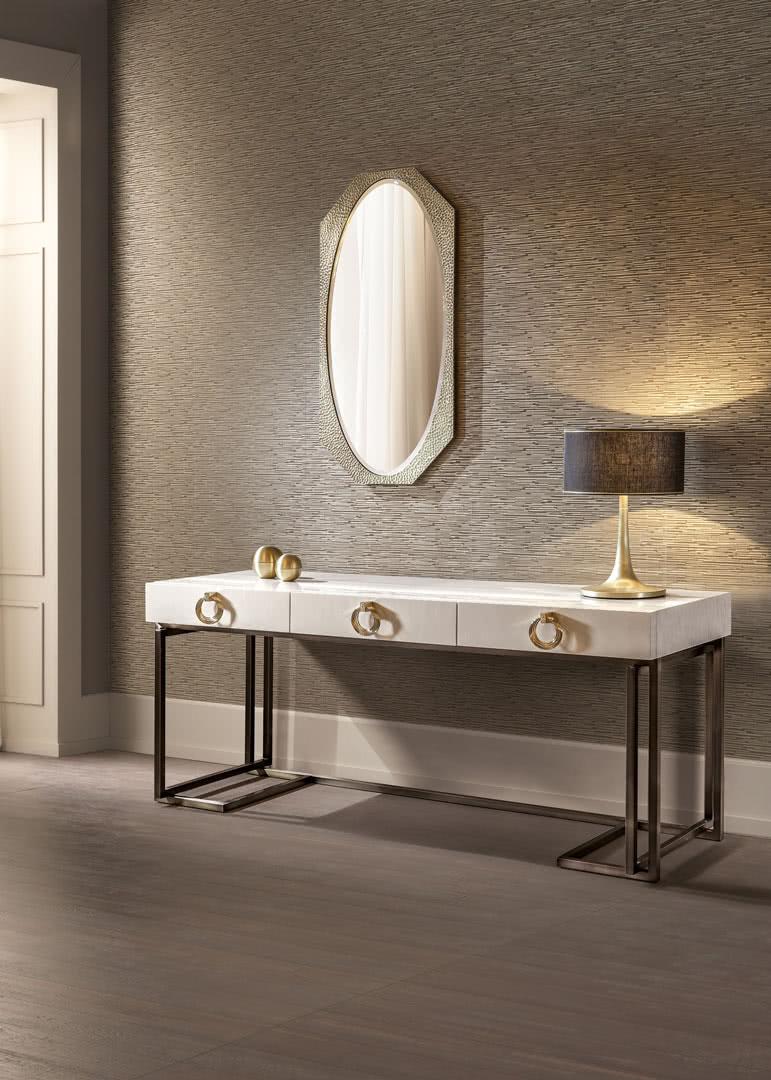 Wooden console table / writing desk | Voyage by Cantori