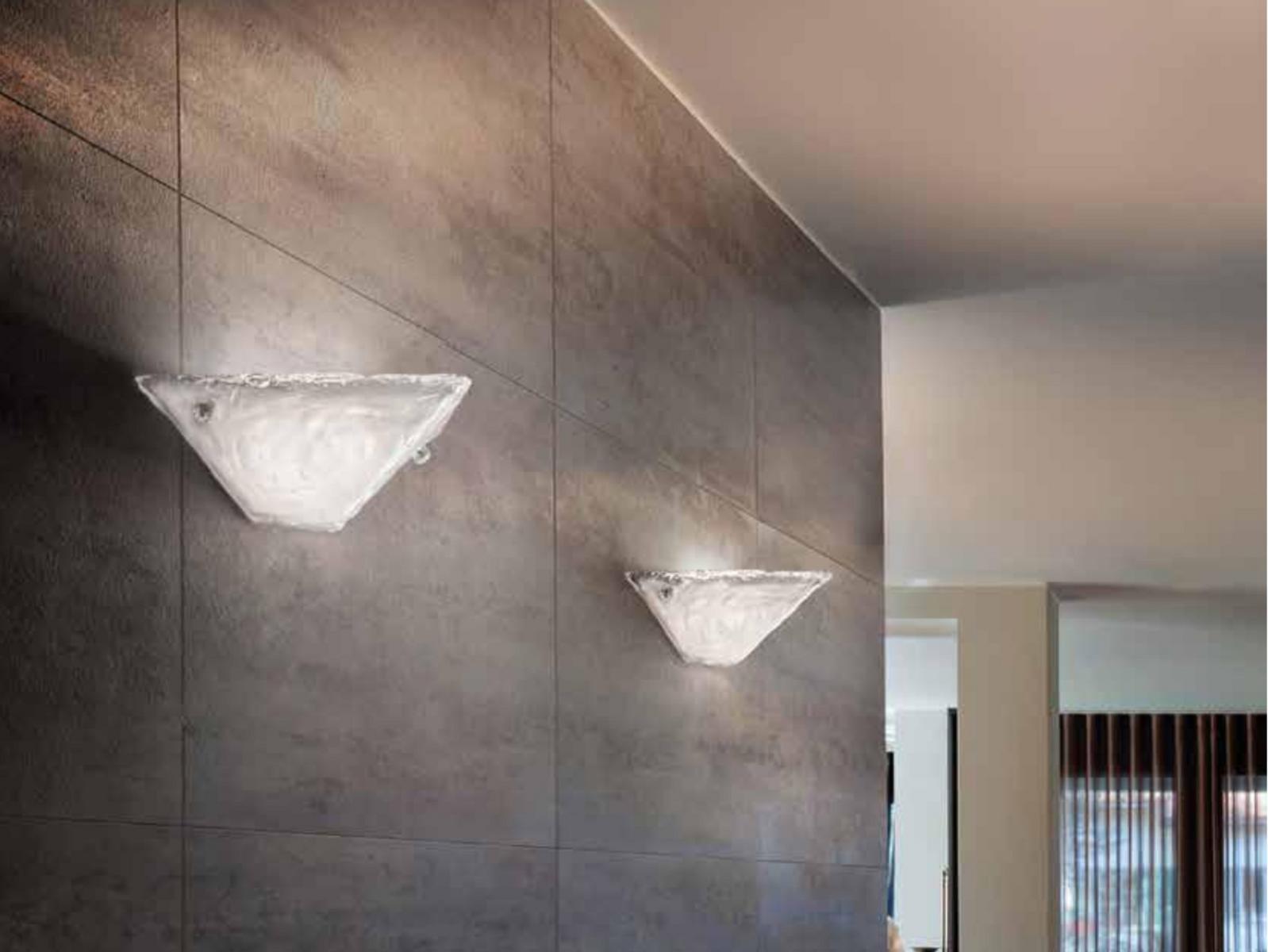 Glass wall light | Memmo by Sylcom