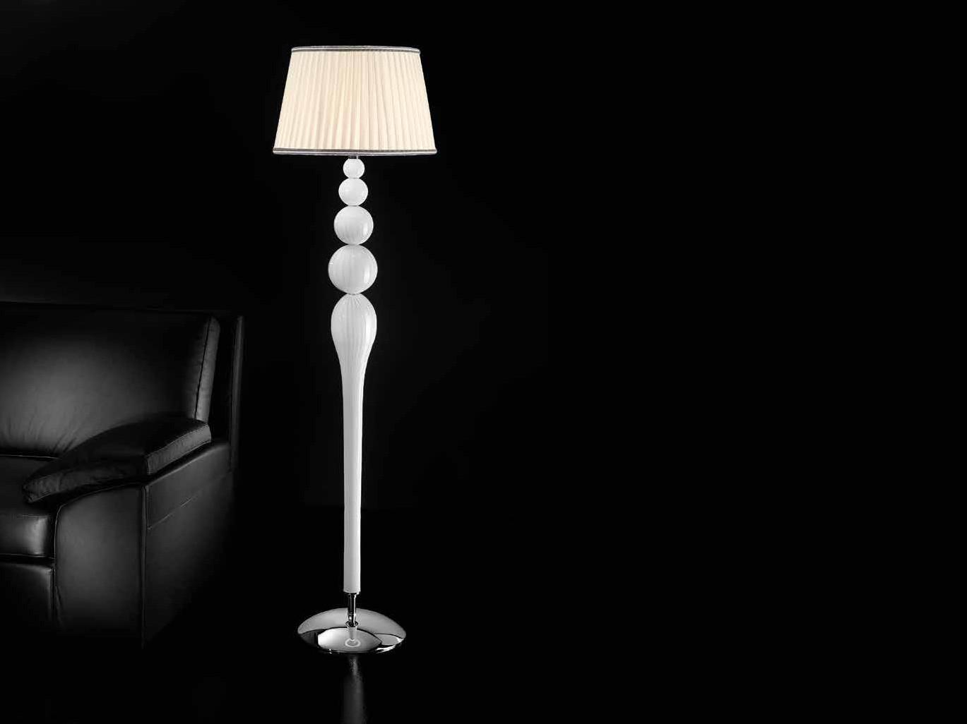 Glass floor lamp | Carola by Sylcom