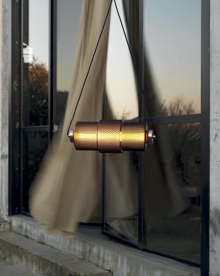 Direct light glass pendant lamp | Dies Nox by Karman