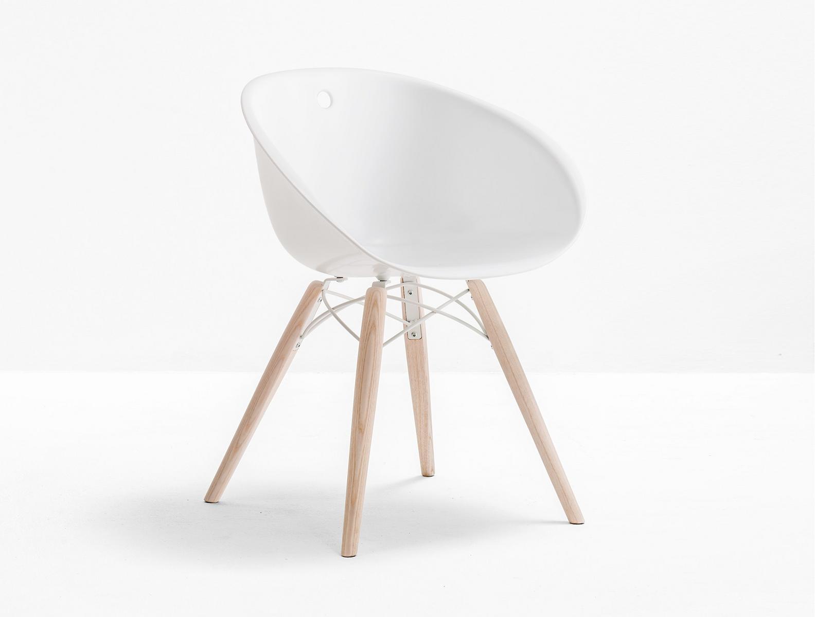 Technopolymer chair | Gliss 904 by Pedrali