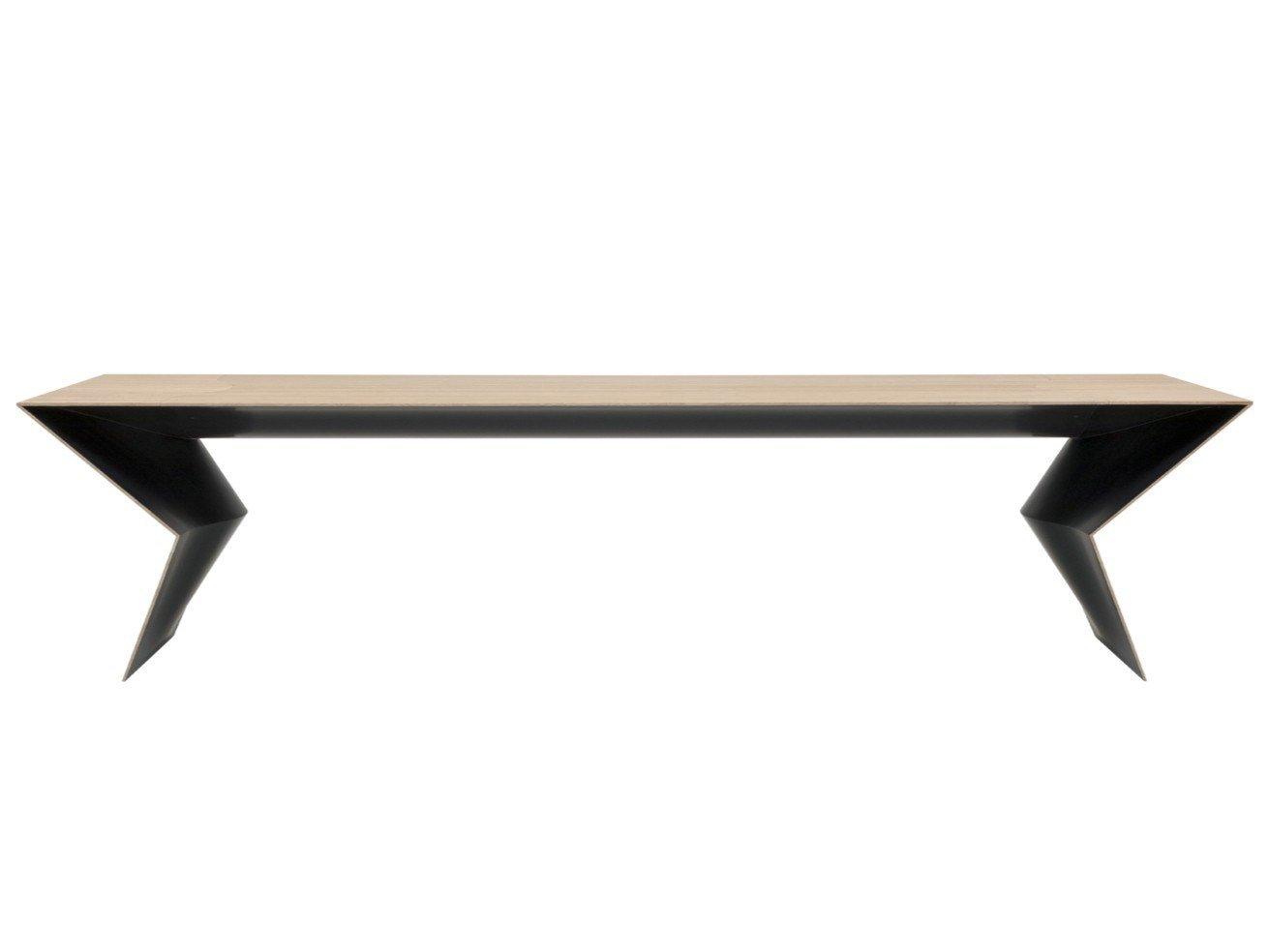 Rectangular wooden table | Blitz by B&B Italia