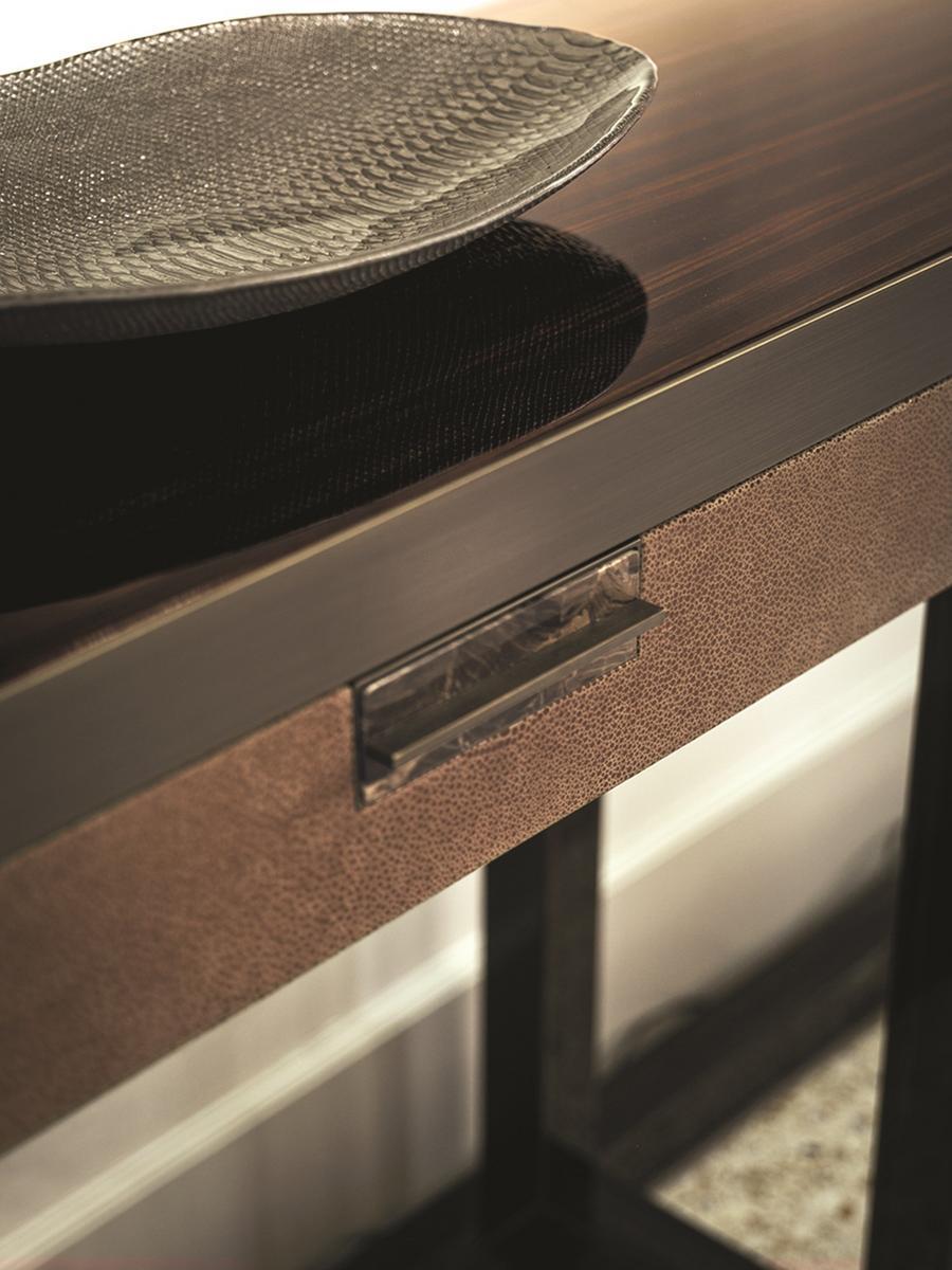 Rectangular stone console with drawers | Orwell by Longhi