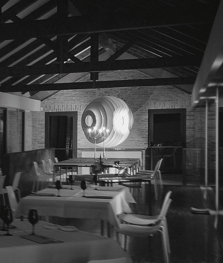 Metal pendant lamp | Supernova by Foscarini