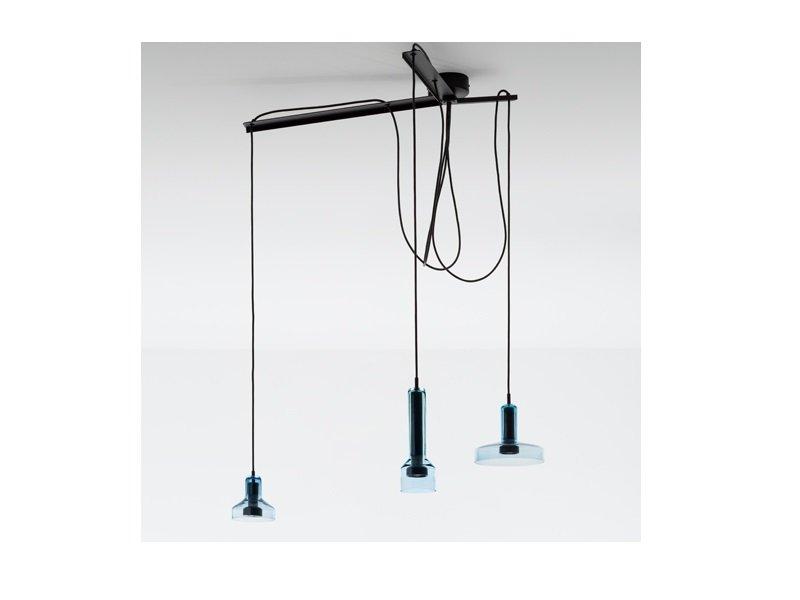 LED glass pendant lamp | Stablight by Artemide