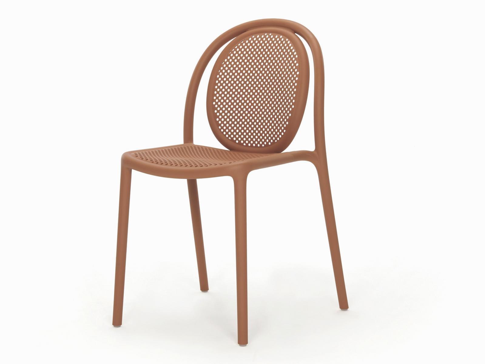 Stackable polypropylene chair | Remind 3730 by Pedrali