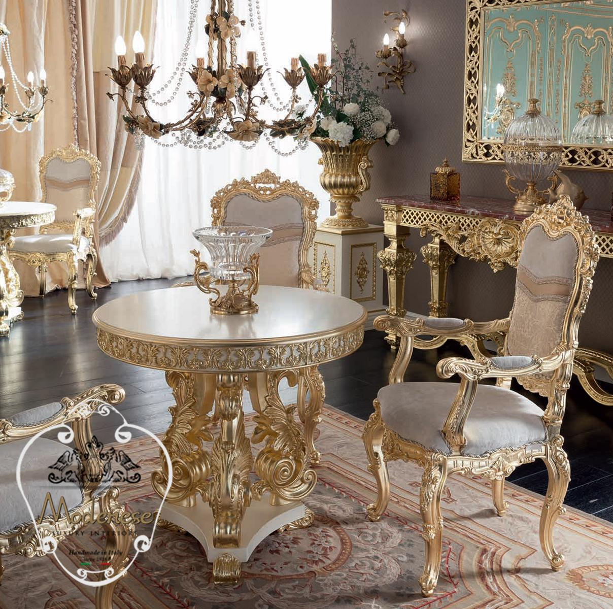 Round wooden table | 14102 by Modenese Gastone