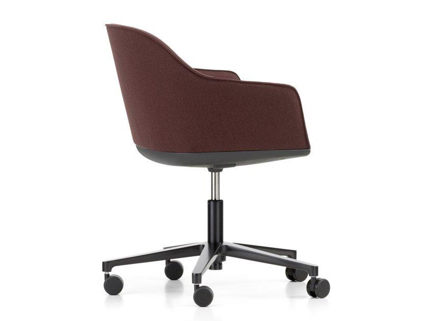 Swivel office chair with 5-Spoke base | Softshell by Vitra