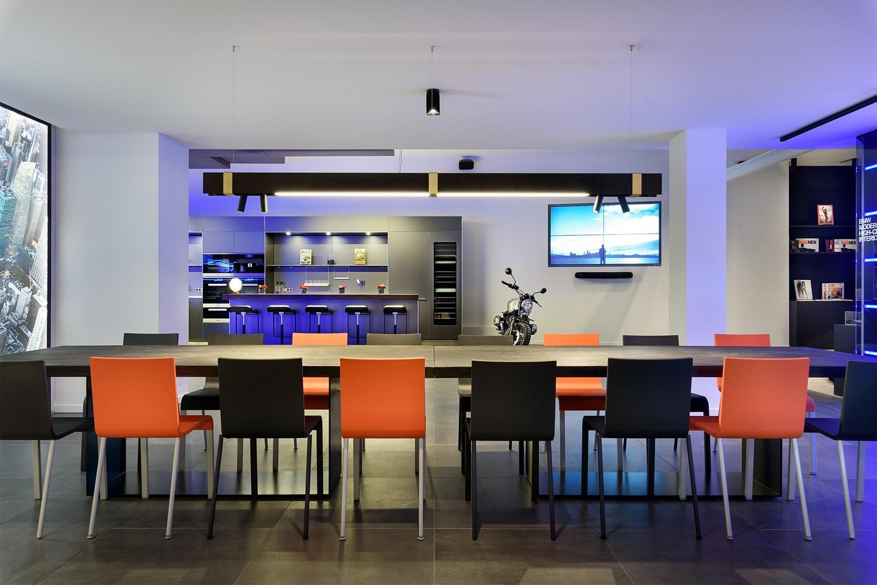 LED wood and aluminium pendant lamp | Mr Beam by Dark