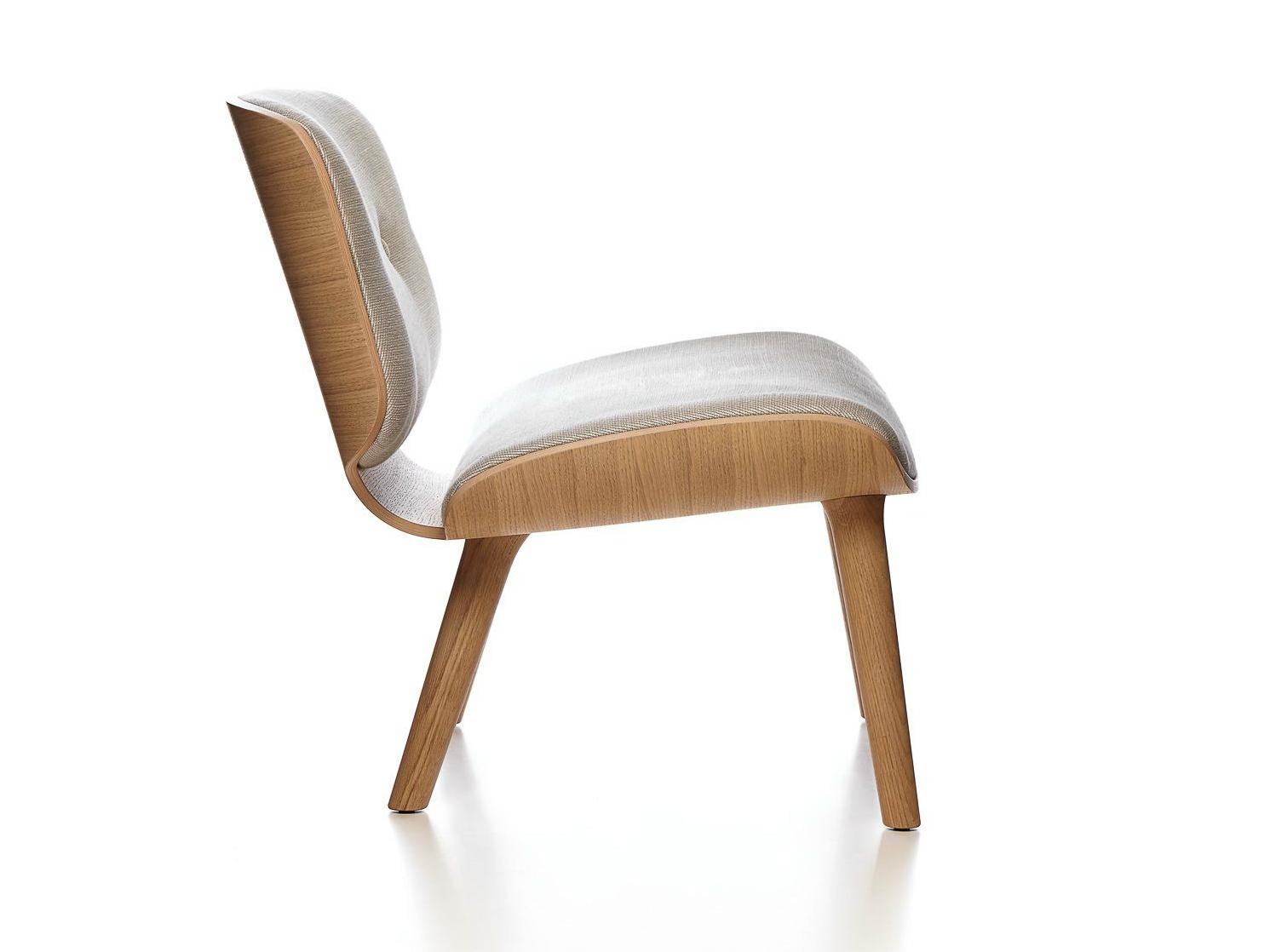 Upholstered easy chair | Nut Lounge Chair by Moooi