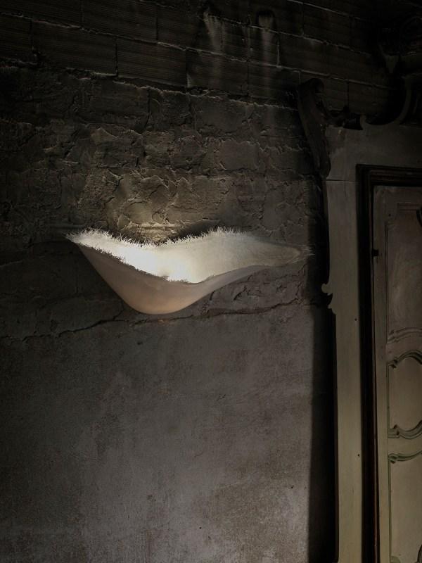 Fiberglass wall light | Moby Dick by Karman