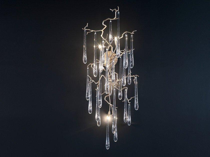 Handmade bronze wall lamp | Aqua Ap1426/5 by Serip