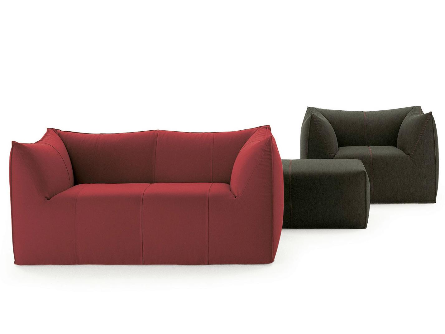 Fabric armchair with armrests | Le Bambole '07 by B&B Italia