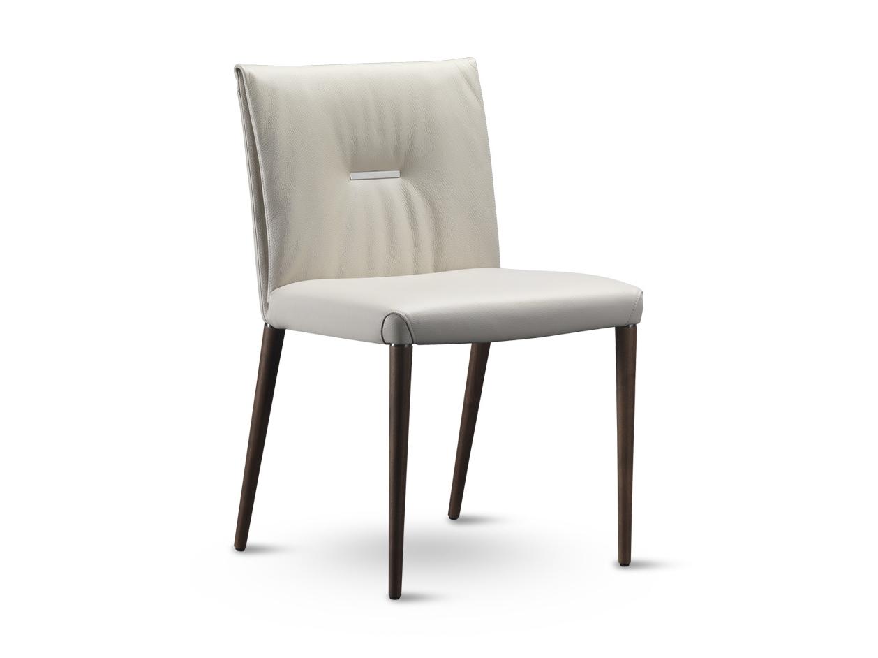 Upholstered leather chair | Soft by Reflex