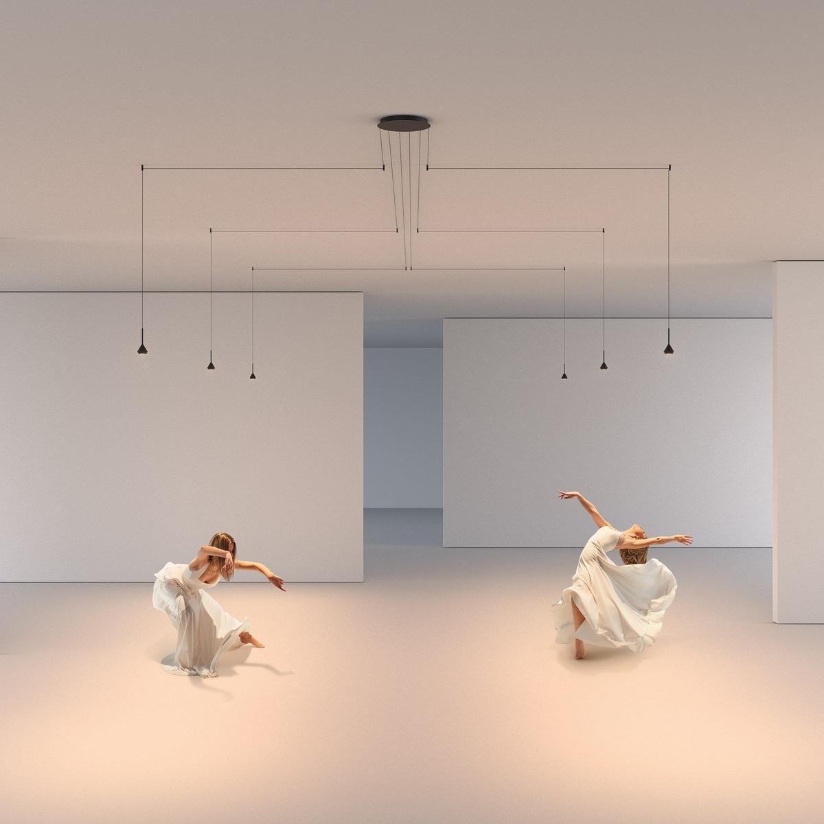 LED adjustable aluminium pendant lamp | Spin Fancy Shape by Arkoslight