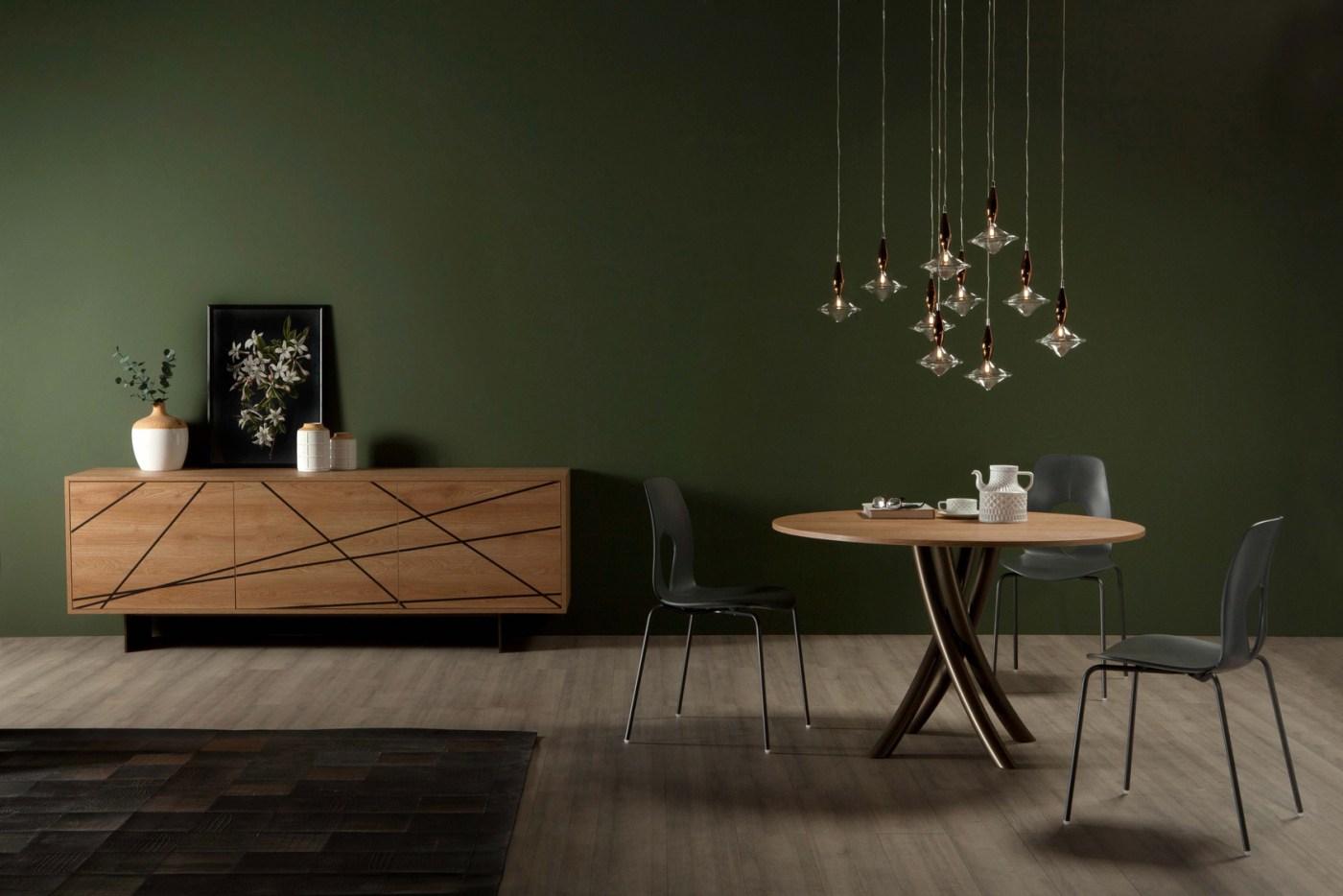 Wooden sideboard with doors | Maya by Tonin Casa