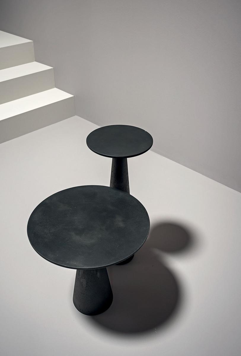 Round high side table | Jove by Baxter