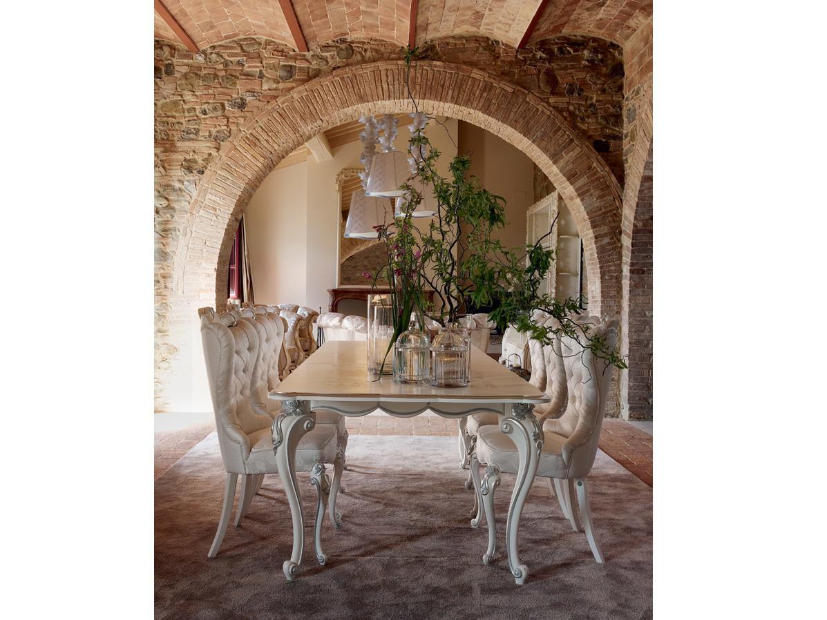 Extending rectangular dining table | Alice / Capri by Volpi