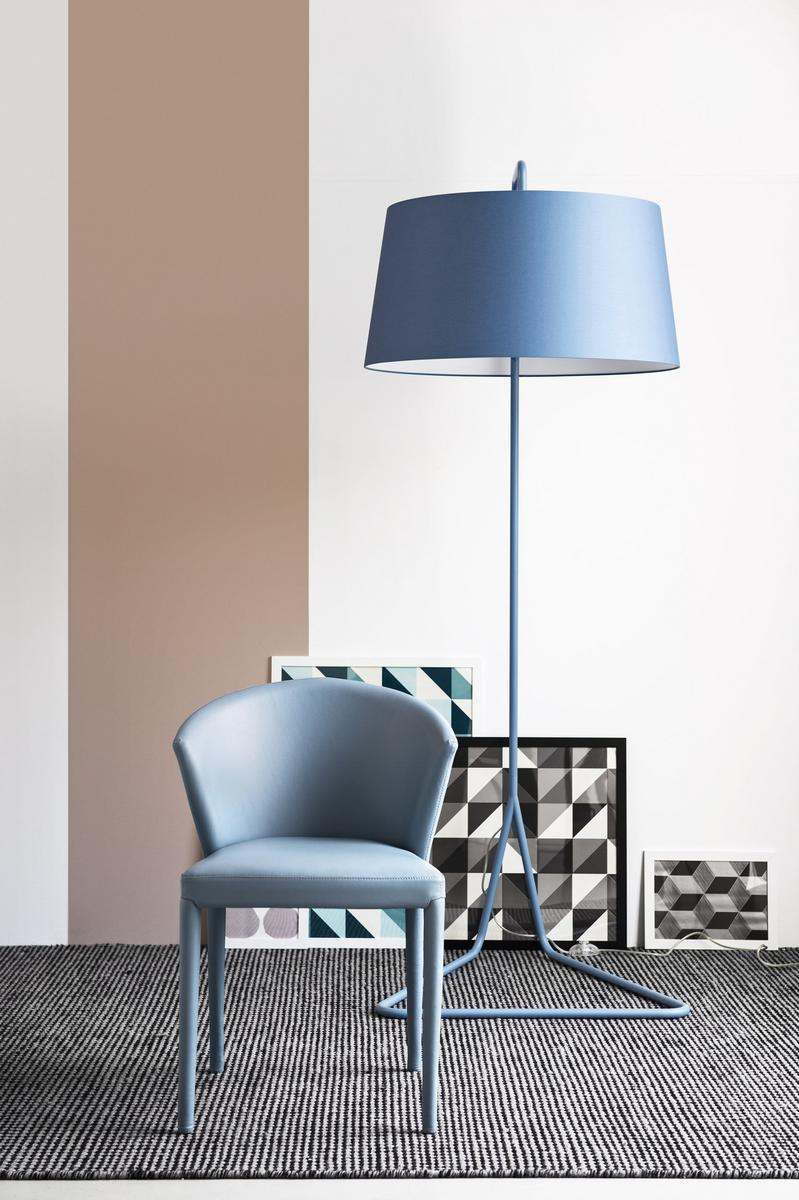 Leather chair | Amélie by Calligaris
