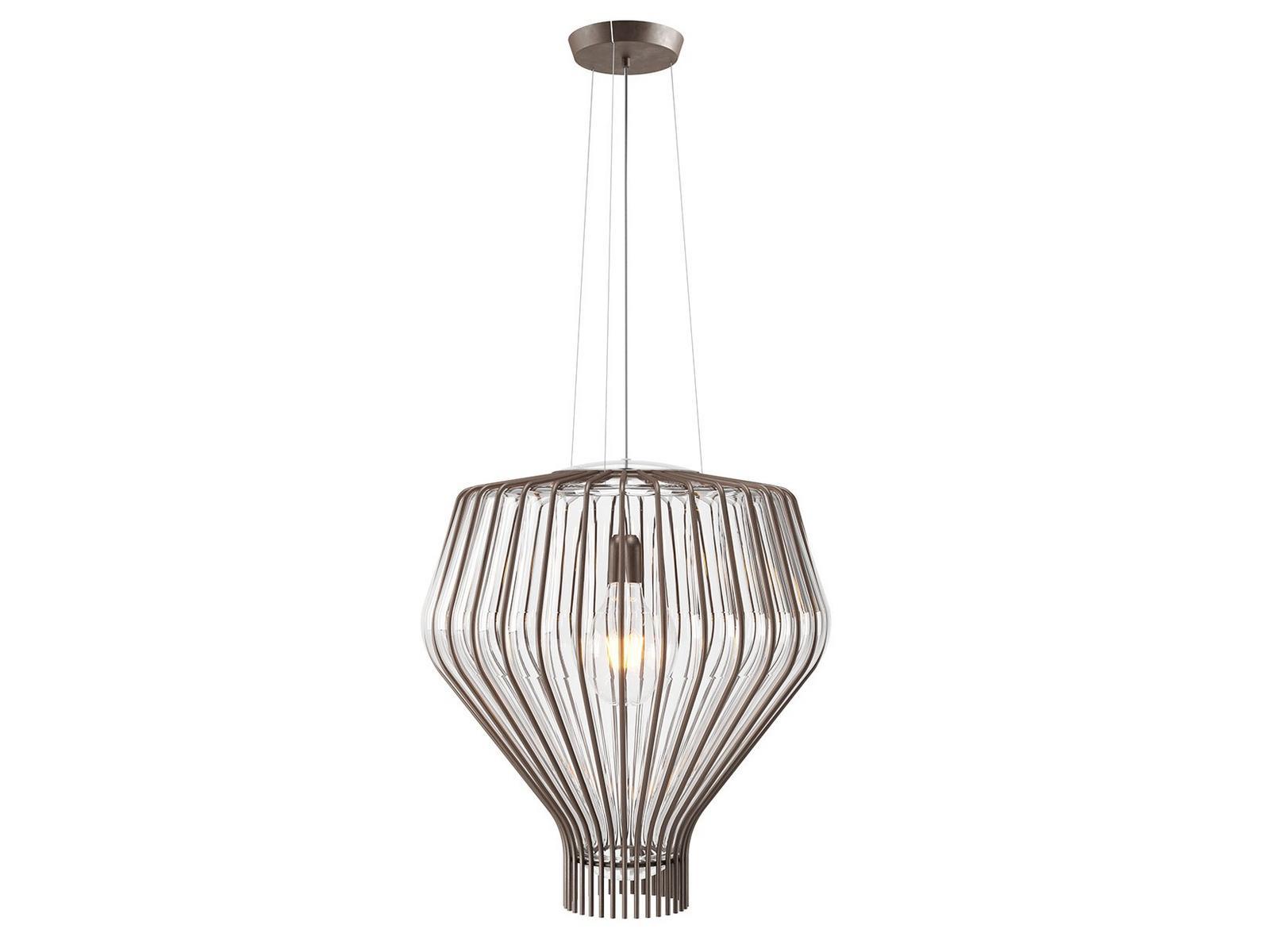 Direct light glass pendant lamp | Saya F47 A13/15/23 by Fabbian