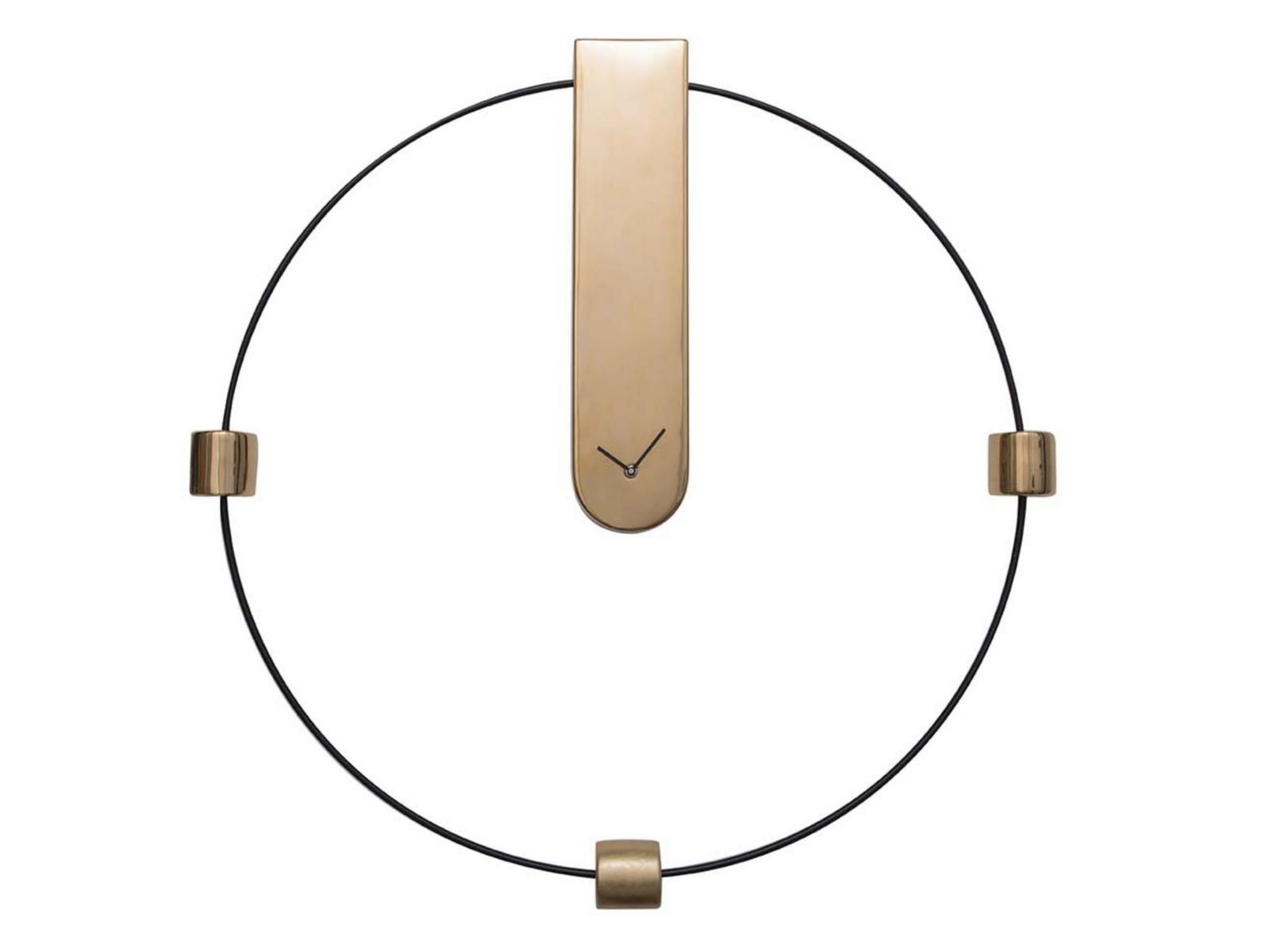 Wall-mounted metal clock | Memo by Tonin Casa