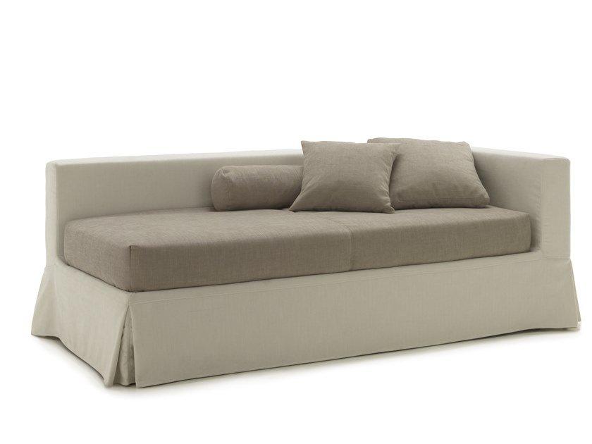 Single bed with upholstered headboard | Cocò 44 by Bolzan letti