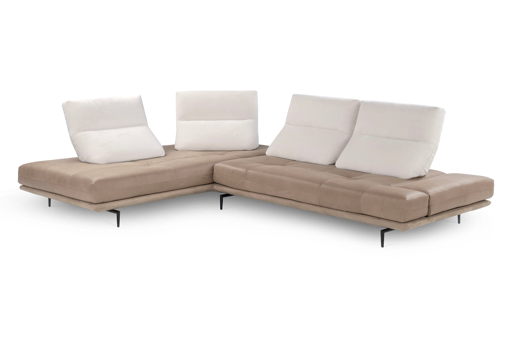 Sectional leather sofa | Boero by Calia Italia