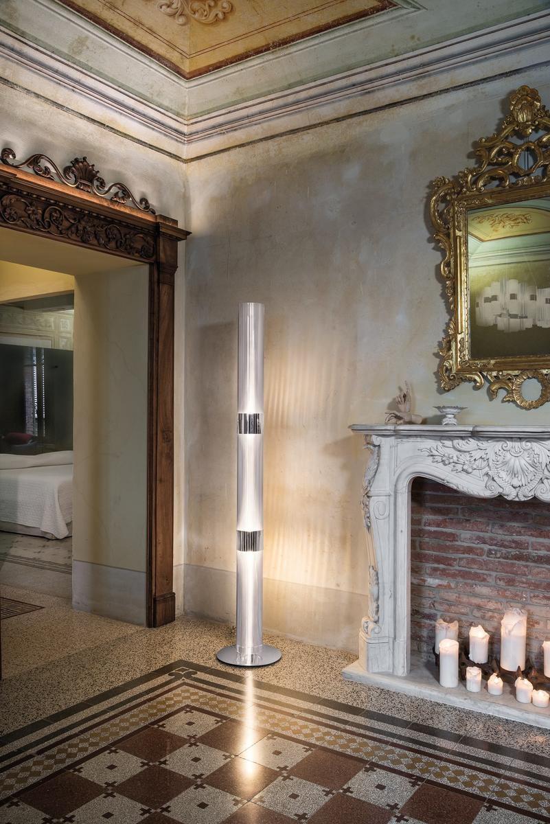 Floor lamp in Lentiflex® and Cristalflex® | La Lollo by Slamp