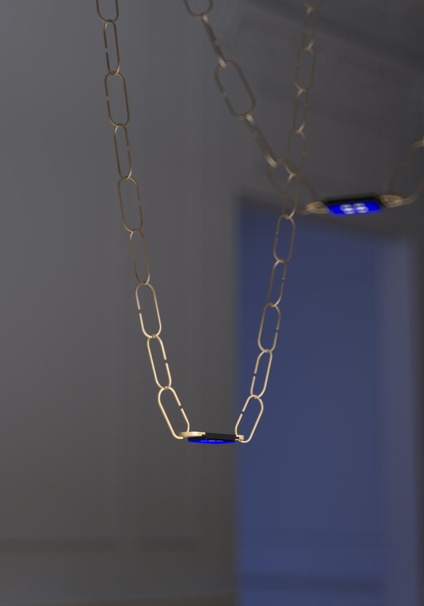LED pendant lamp | Chaindelier by Davide Groppi
