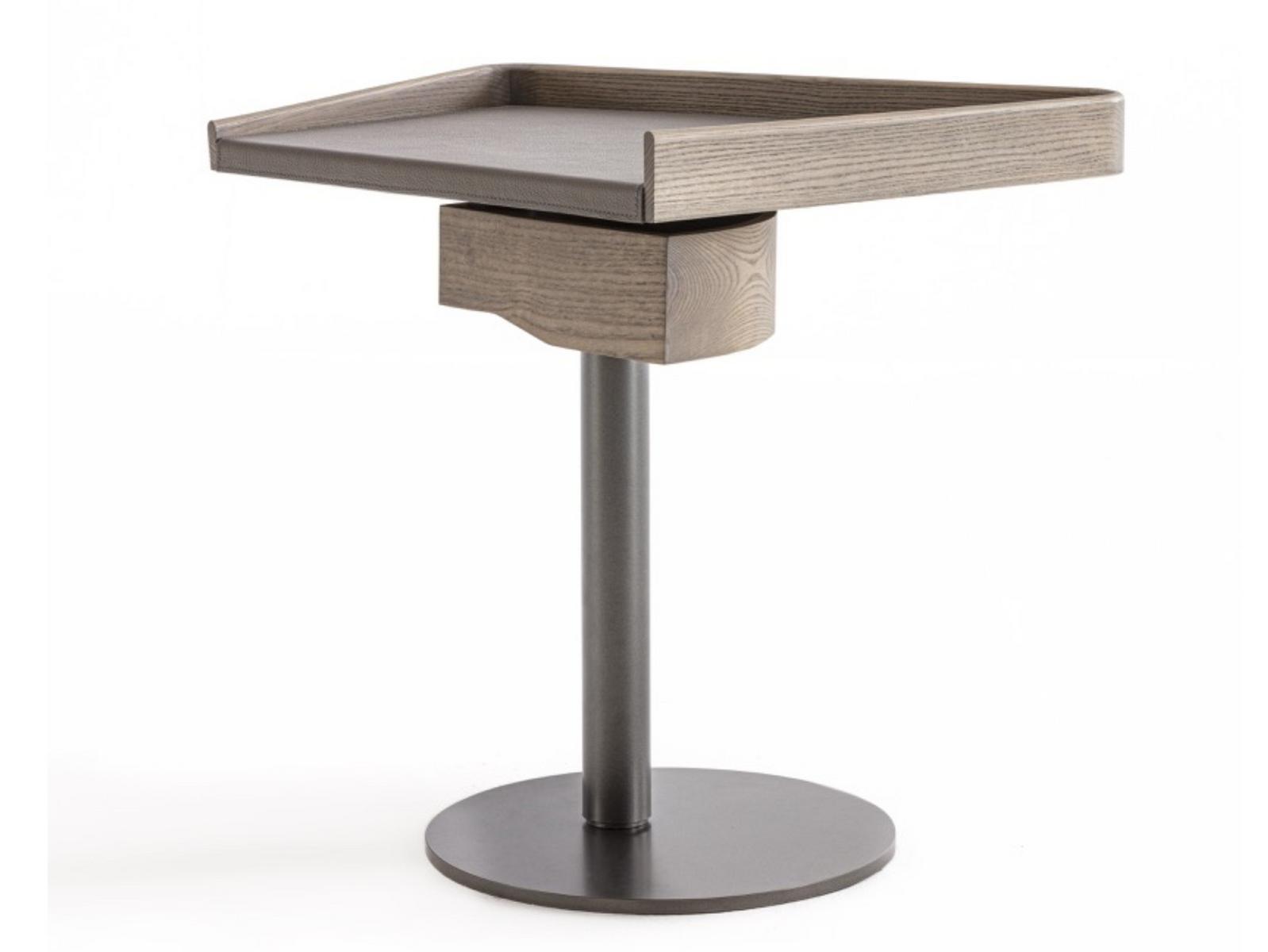 Solid wood and metal coffee table / bedside table | Liv by Frigerio