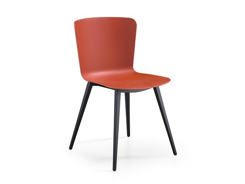 Polypropylene chair | Calla Sm Q Pp by Midj