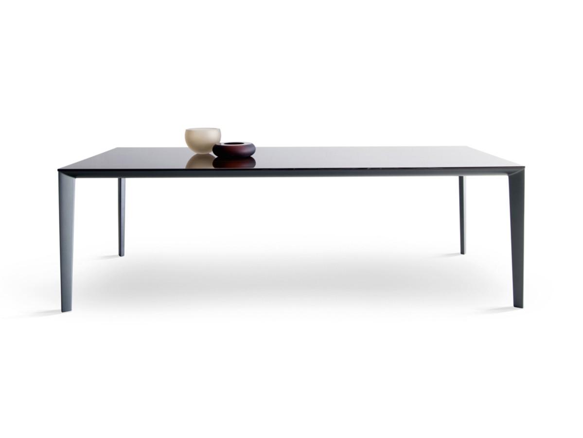 Rectangular wooden dining table | Filigree by Molteni