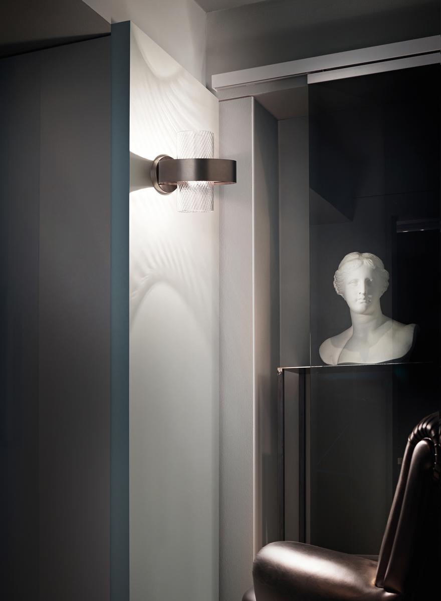 LED direct-indirect light wall lamp | Armonia Ap by Vistosi