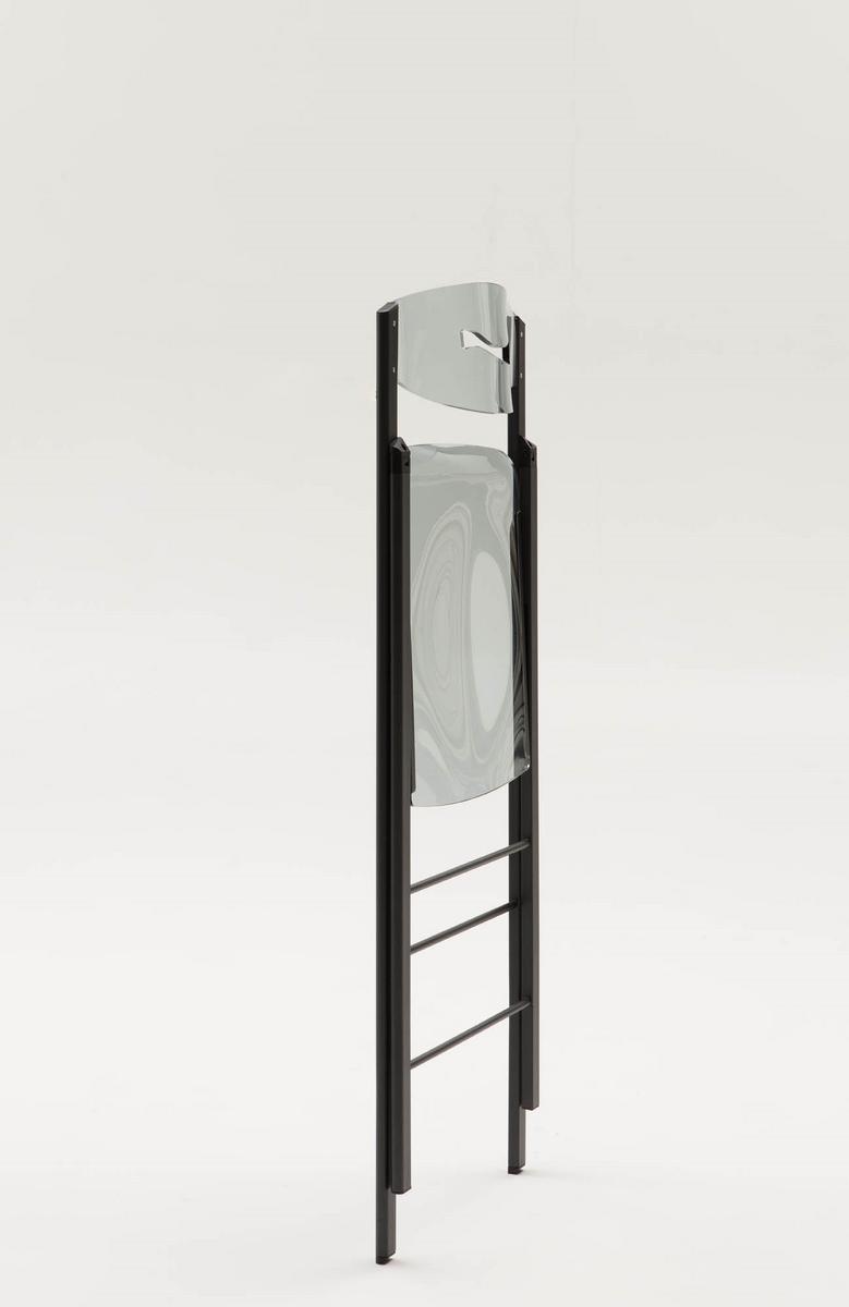 High folding Vitrex stool | Ripiego by Ozzio Italia