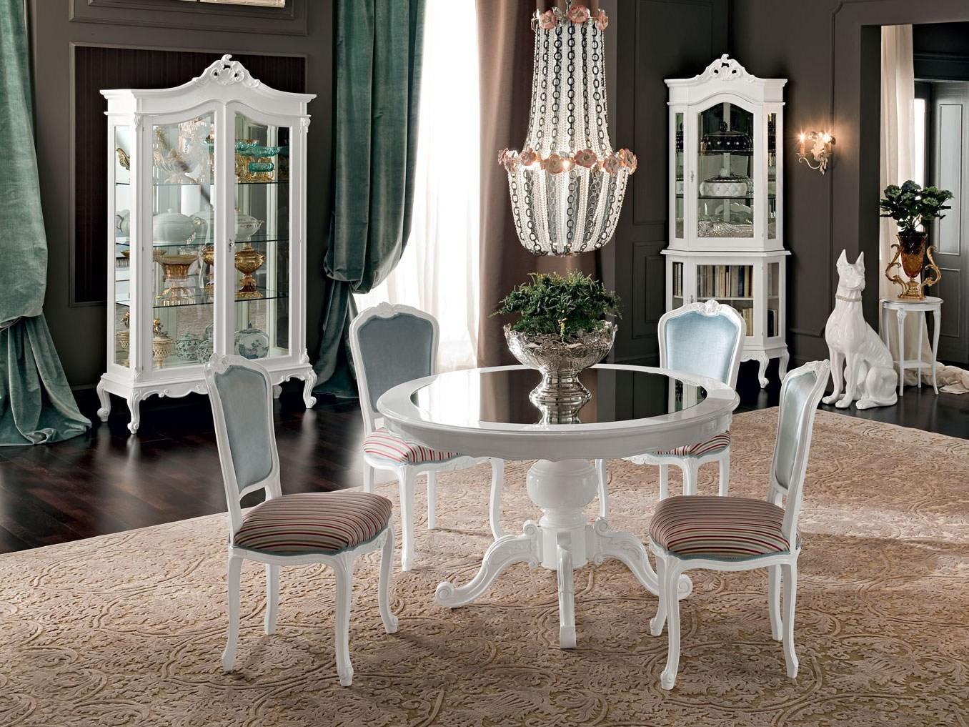 Solid wood display cabinet | 12122 by Modenese Gastone