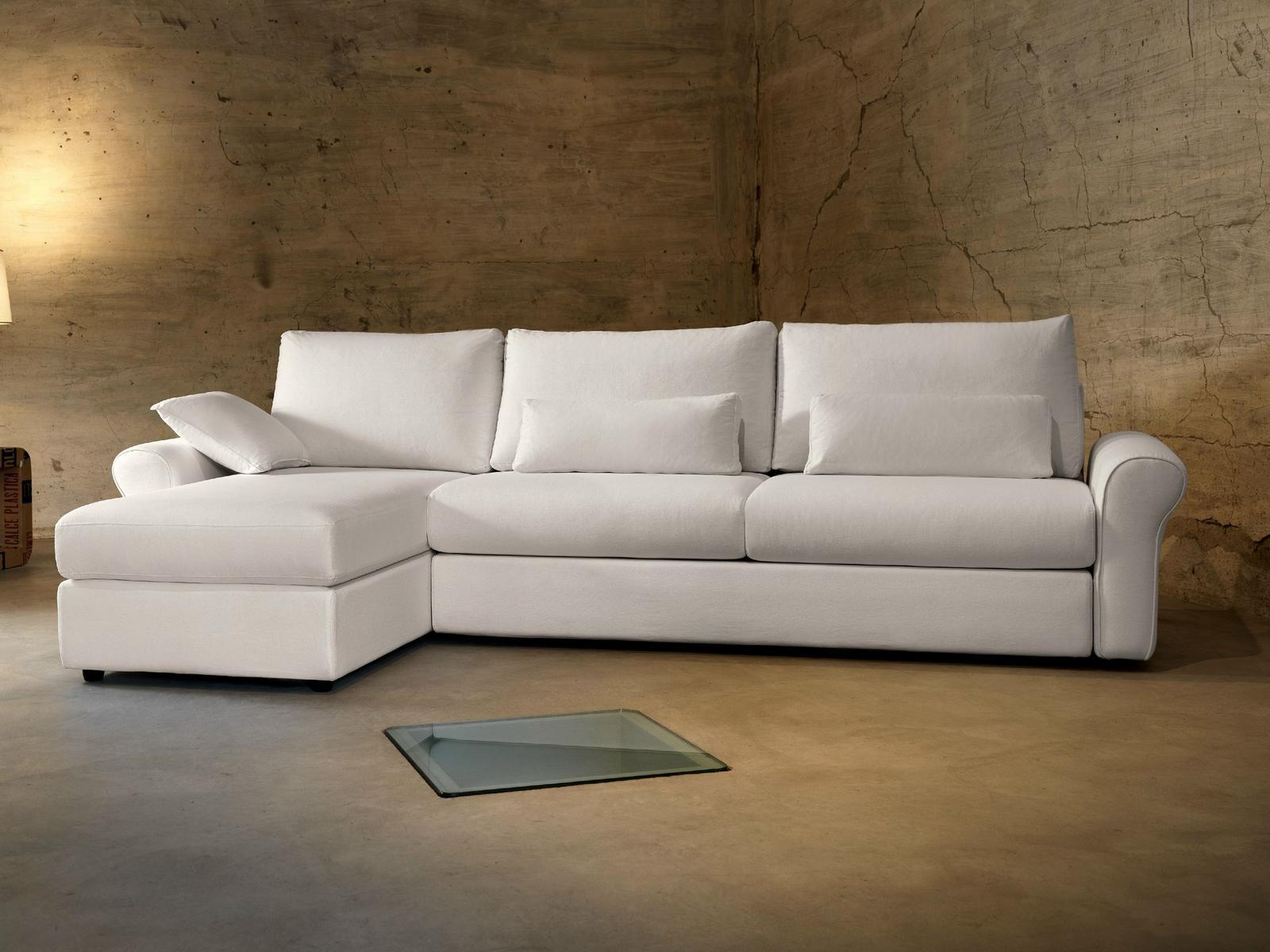 Sectional fabric sofa | Ewald by Domingo salotti