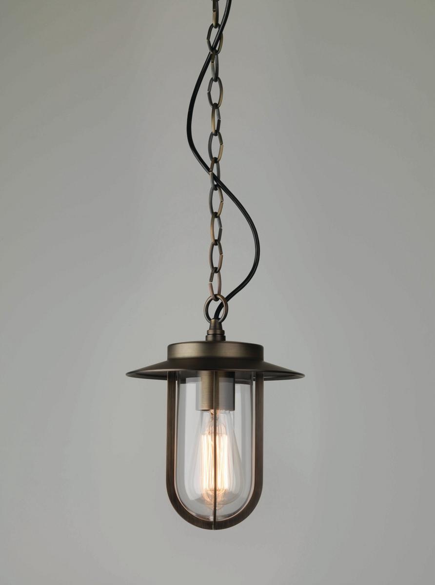 Suspension lamp in zinc and glass | Montparnasse by Astro lighting