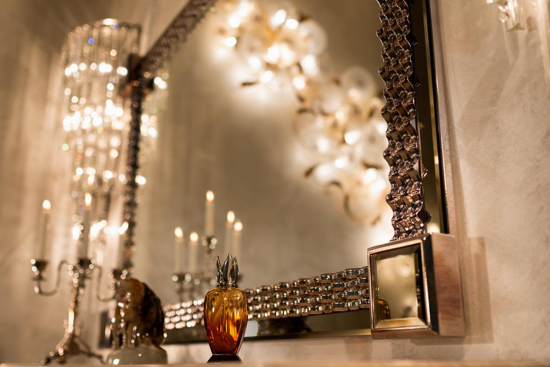 Framed wooden mirror | Ola by Mantellassi 1926