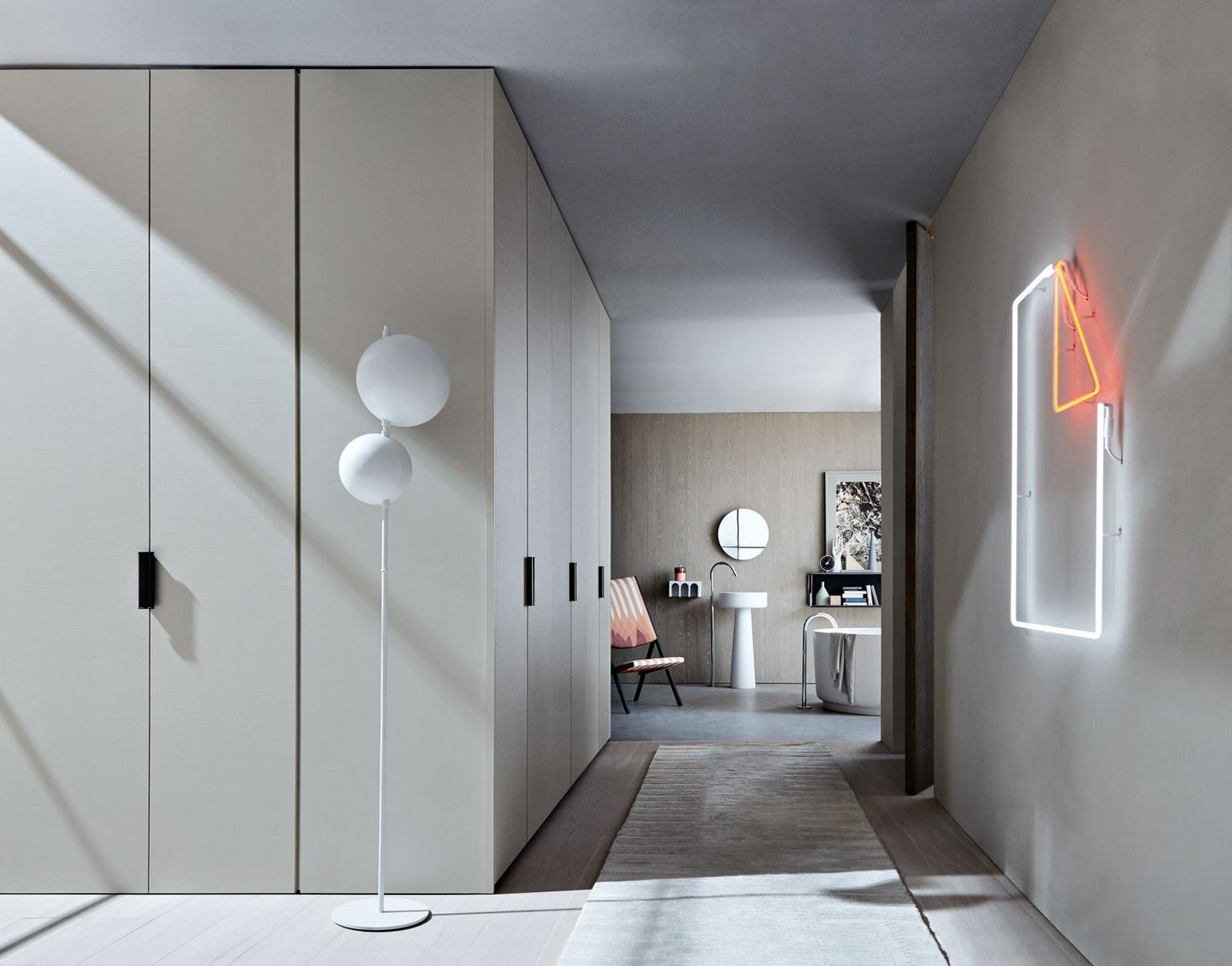 Wooden cabinet door | Gliss Master Grip by Molteni
