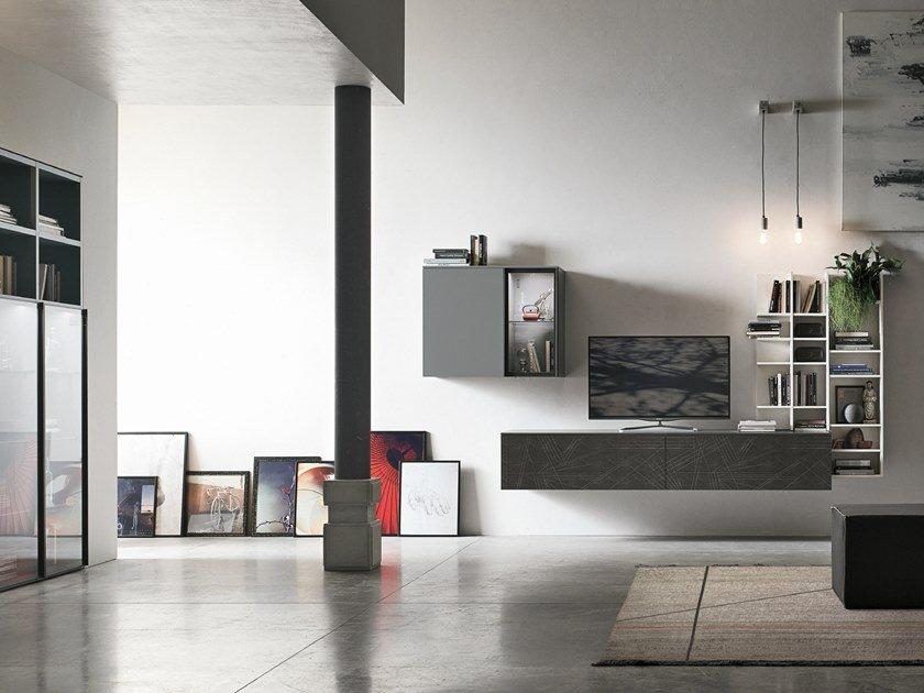 Sectional storage wall | Unit A103 by Tomasella