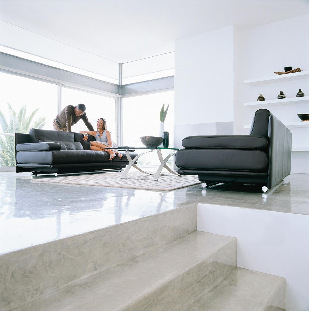 Leather sofa | 6500 by Rolf Benz