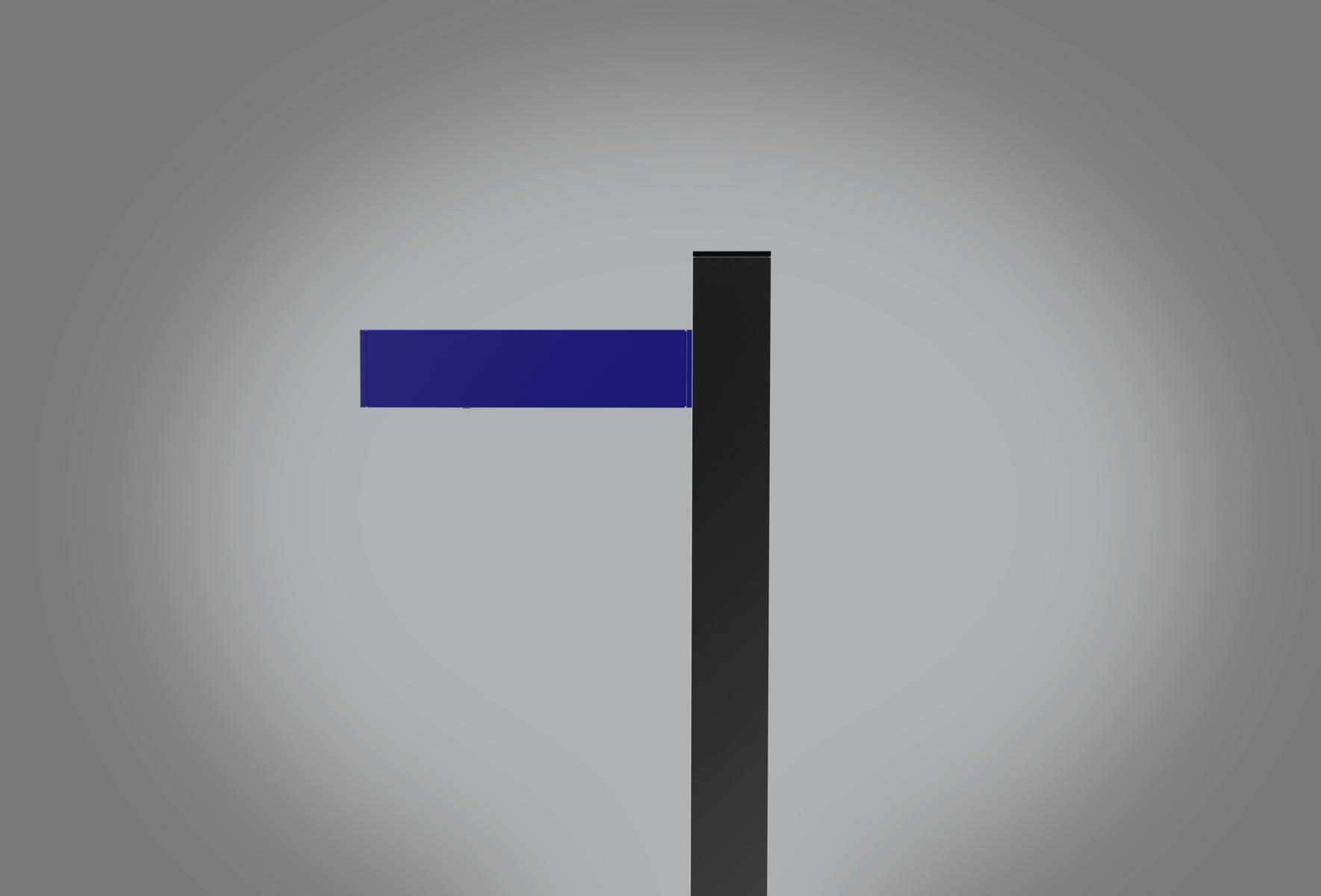 Aluminium bollard light | Walking by Artemide