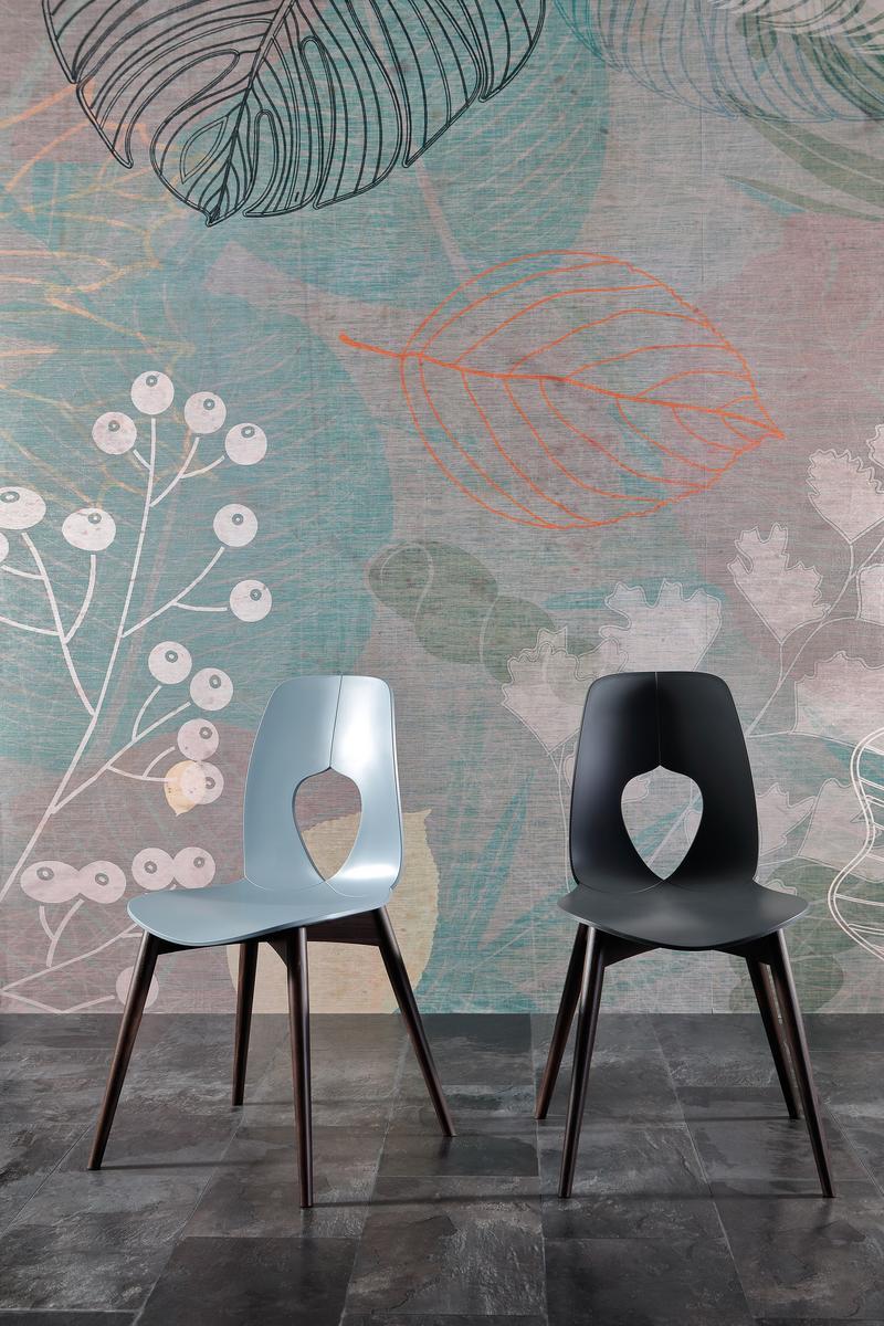 Polypropylene chair | Hole Wood by Tonin Casa