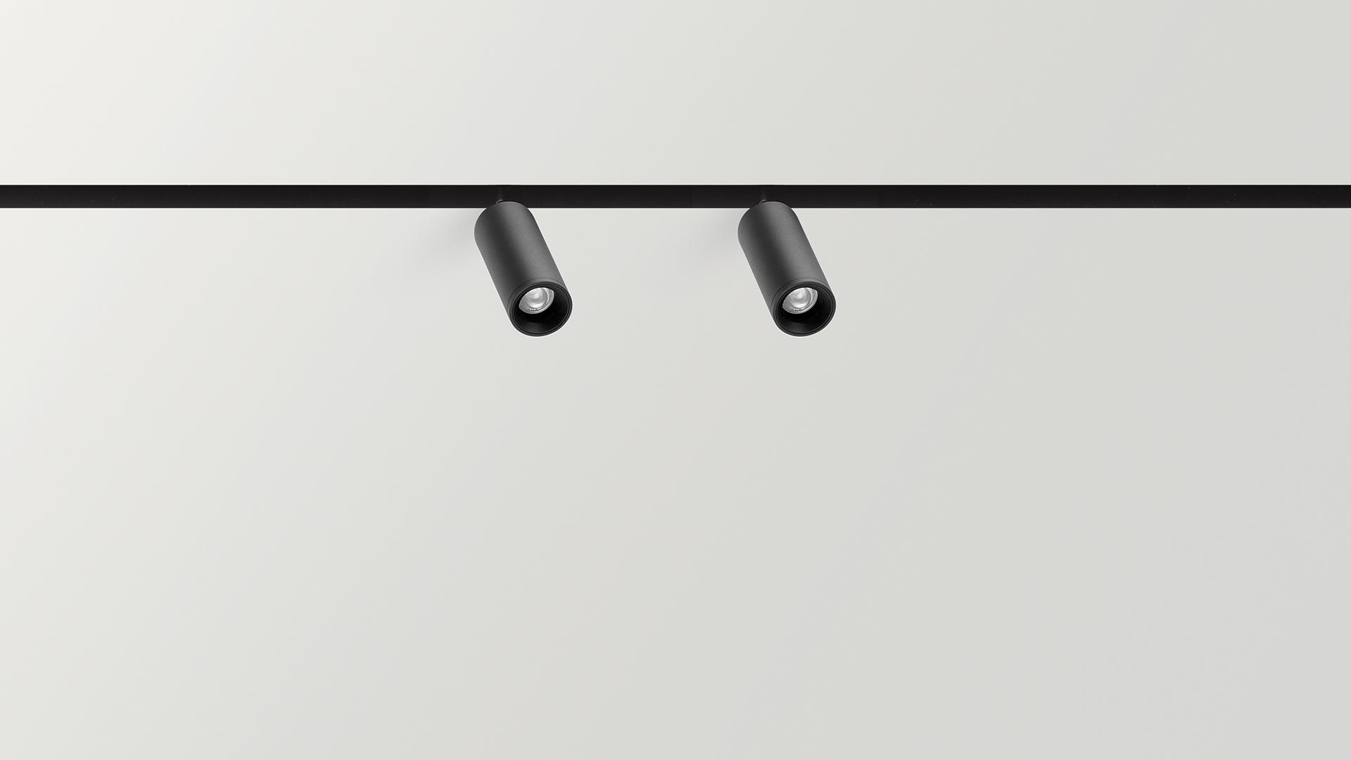 LED aluminium track-Light | Fit 20 48v Double by Arkoslight