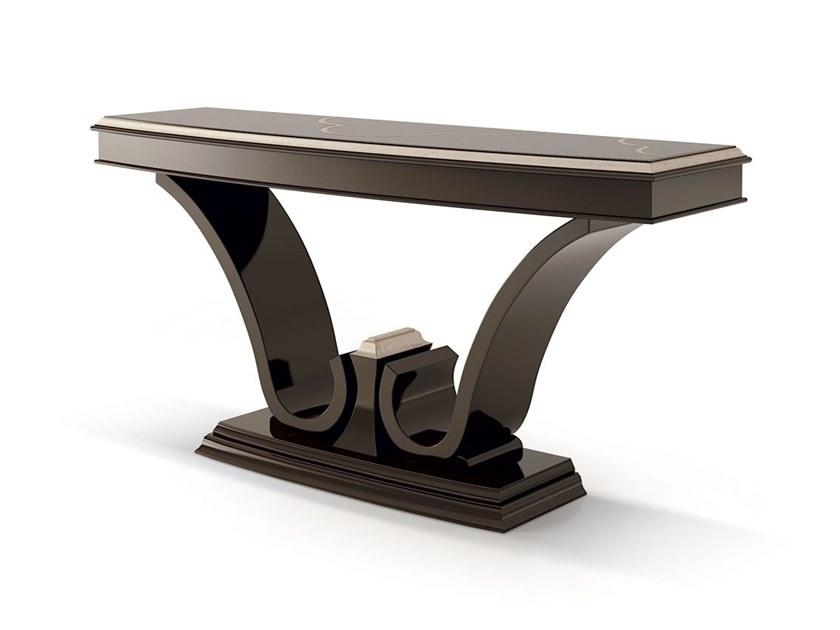 Rectangular wooden console table | 6233 by Carpanese home