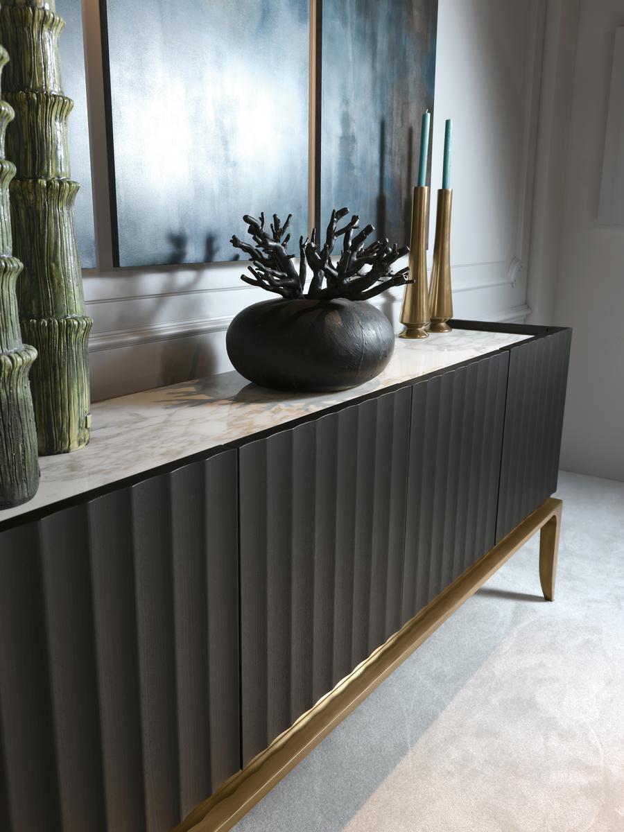 Ash sideboard with doors | Auriga by Ezio Bellotti